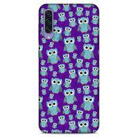 Baykuşlar (3) Desenli Silikon Kapak Telefon Kabı Samsung Galaxy A50s Kılıf