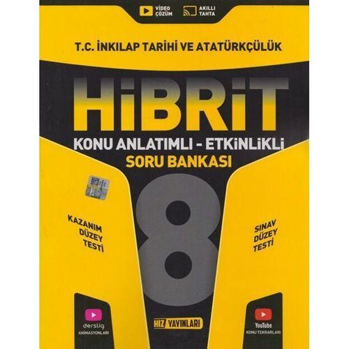 8. Sınıf T.C. İnkılap Tarihi ve Atatürkçülük HİBRİT Konu Anlatımlı Etkinlikli Soru Bankası Hız Yayınları