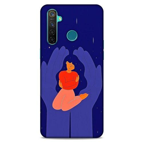 Oppo Realme 5 Pro Kılıf Depresyon (7) Telefon Kılıfı Koyu Kahverengi