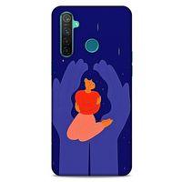 Oppo Realme 5 Pro Kılıf Depresyon (7) Telefon Kılıfı Koyu Kahverengi