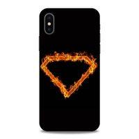 Lopard Apple Iphone X Uyumlu Kılıf FireX (49) Ultra Silikon Kılıf SuperMan