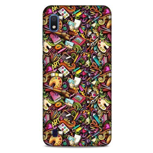 Graffitix (18) Desenli Silikon Kapak Samsung Galaxy A10 Kılıf