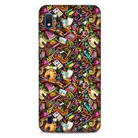 Graffitix (18) Desenli Silikon Kapak Samsung Galaxy A10 Kılıf