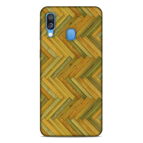 Lopard Samsung Galaxy A40 Uyumlu Kılıf Wood'X (32) Soft Silikon Kılıf Desenli