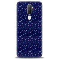 Oppo A5 2020 Kılıf HD Baskılı Kılıf - Gökyüzü Çizimi + Tam Ekran Koruyucu