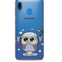 Zoologix (71) Samsung Galaxy M10 Şeffaf Kılıf Silikon Desenli
