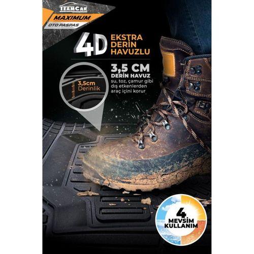 Opel Vectra C Havuzlu Universal Paspas Siyah