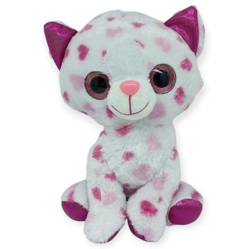 Peluş Cam Gözlü Hayvanlar 25 cm - Kedi