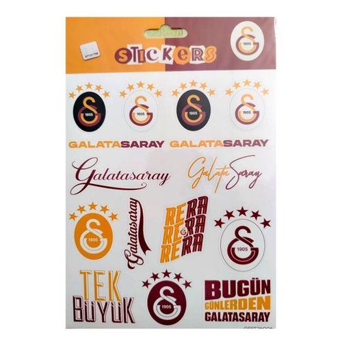 Galatasaray 5 Yıldız Sticker Sheet Karışık Orijinal Lisanslı