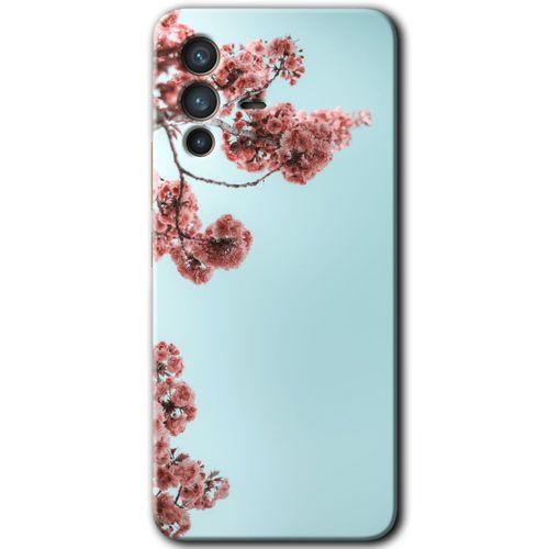 Potkal Hediye Fabrikası Vivo V23 5G Kılıf HD Desen Baskılı Arka Kapak - Japon Çiçeği