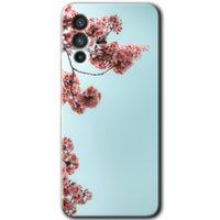 Potkal Hediye Fabrikası Vivo V23 5G Kılıf HD Desen Baskılı Arka Kapak - Japon Çiçeği