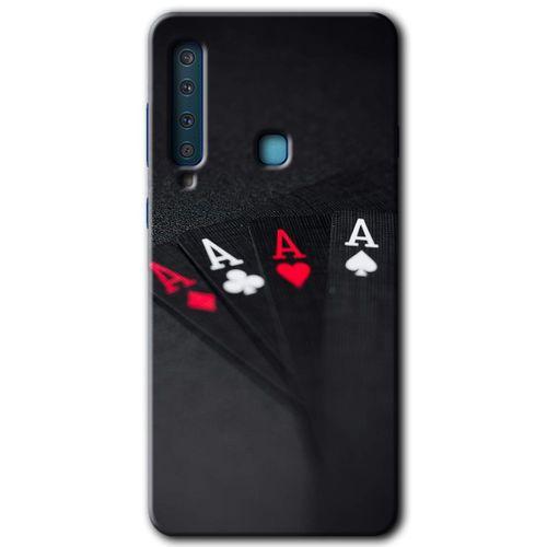 Potkal Hediye Fabrikası Samsung Galaxy A9 2018 Kılıf HD Desen Baskılı Arka Kapak - Full As