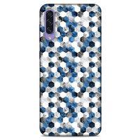 Mermer Desenli (19) Tema Kılıfları Açık Mavi Samsung Galaxy A50s Kılıf