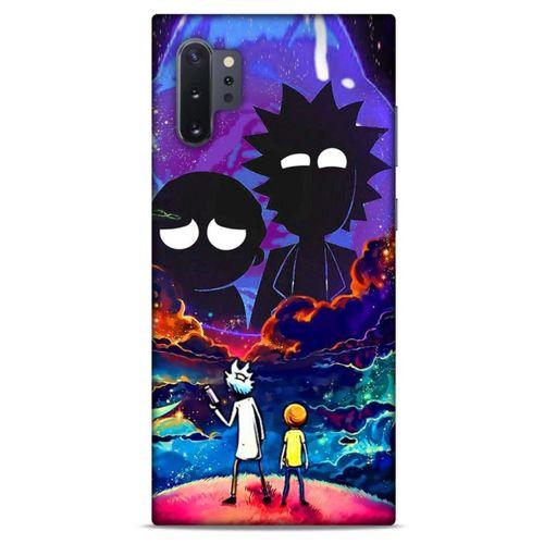 Samsung Galaxy Note 10 Plus Uyumlu Kılıf Rick And Morty (46) Core Armor Kılıf Decoy Ricks