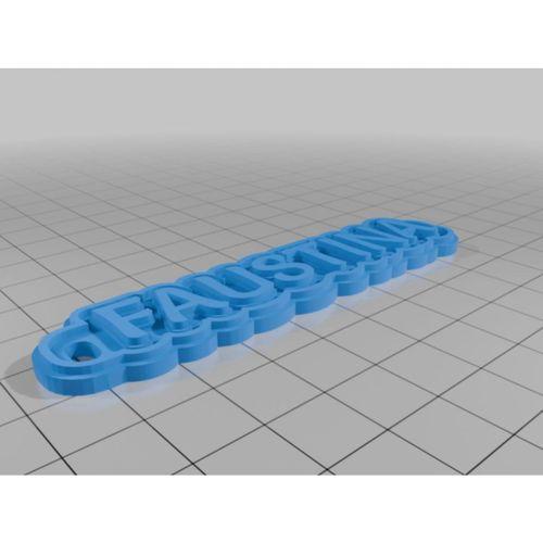 FAUSTINA 3D Baskı (Bu ürün Sadece Plastik parçadır - Almadan Önce Soru Sorabilirsiniz)