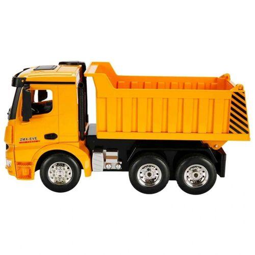 Eğitici Oyuncak 5083 SUN-RST-RC İŞ MAKİNESİ 1 18 DAMPERLİ KAMYON FF IŞIKLI 9CH 3 7V USB 2 4GHZ