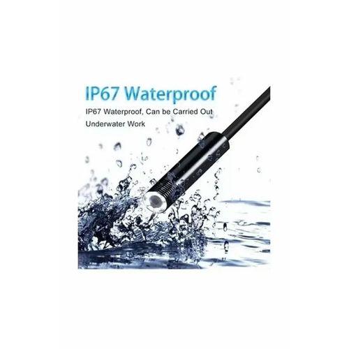 Vtn-02 Endoskop Yılan Video Kamera Led’li 2 Metre 7 Mm Sert Kablo Su Geçirmez