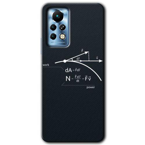 İnfinix Note 11 Pro Kılıf HD Desen Baskılı Arka Kapak - Work Formül