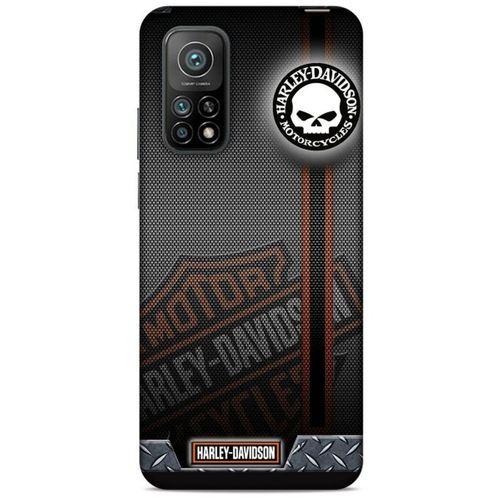 Xiaomi Mi 10T Pro 5G Uyumlu Kılıf Motorsiklet (46) Core Armor Kılıf Harley