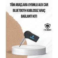 Araç İçi Bluetooth Aux Adaptörü Ve Telefon Görüşme Cihazı
