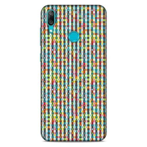 Geometrix 63 Huawei Y7 Prime 2019 Kılıf Silikon Kapak