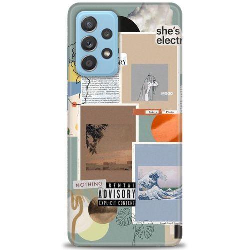 Samsung Galaxy A52s 5G Kılıf HD Baskılı Kılıf - Fıght Like a Girl + Tam Ekran Koruyucu