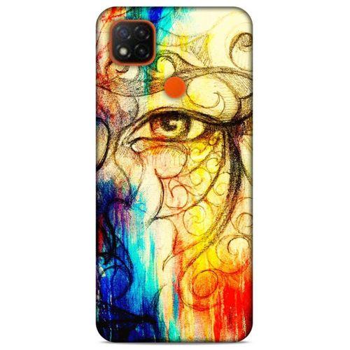 Lopard Xiaomi Redmi 9C Uyumlu Kılıf Manipülasyon ☻ (33) Hybrid Kılıf Baskılı