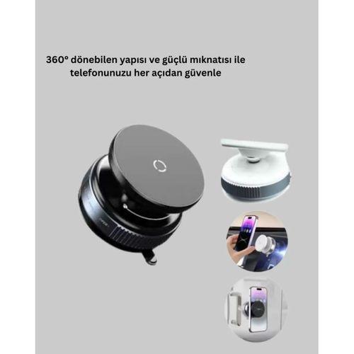 Vakumlu Manyetik Araç İçi Telefon Standı