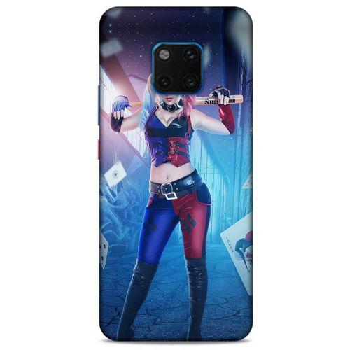 Huawei Mate 20 Pro Uyumlu Kılıf Harley Quinn (31) TPU Kılıf Lavanta mavisi