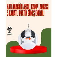 Ipx4 Suya Dayanıklı, Katlanabilir Led Kamp Lambası Ve Acil Durum Işığı