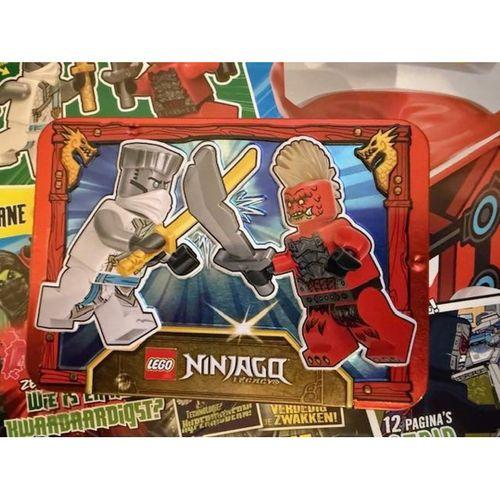 Lego Ninjago Legacy Aylık Dergi  2025/5 - Almanca (Metal Kutu 2 Figür)