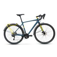 Carraro Gravel GT 28 Jant 20 Vites Mat Satın Mavi-Siyah-Sarı 52 cm