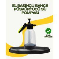 Manuel Basınçlı Köpük Püskürtücü Ayarlanabilir Nozullu 2 Litre Araba Yıkama