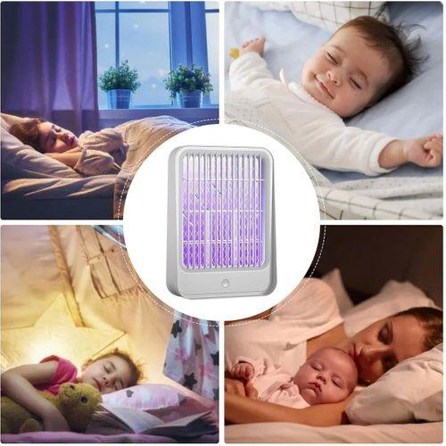 Elektrikli Sinek Kovucu Usb Şarjlı Sessiz Ve Etkili Led Işıklı Kapan