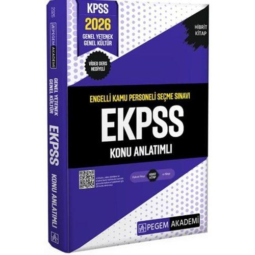 2026 E KPSS Engelli Kamu Personeli Seçme Sınavı Konu Anlatımlı Pegem Yayınları