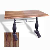 Dockers Çipa 3011 Döküm Ayak Masa 80x140 cm - (Werzalit, Wermodin ve Allzalit Tabla) - Indiana Wood