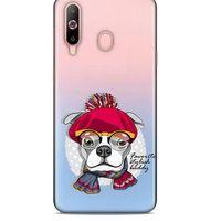 Zoologix (94) Samsung Galaxy M21 Şeffaf Kılıf Silikon Desenli