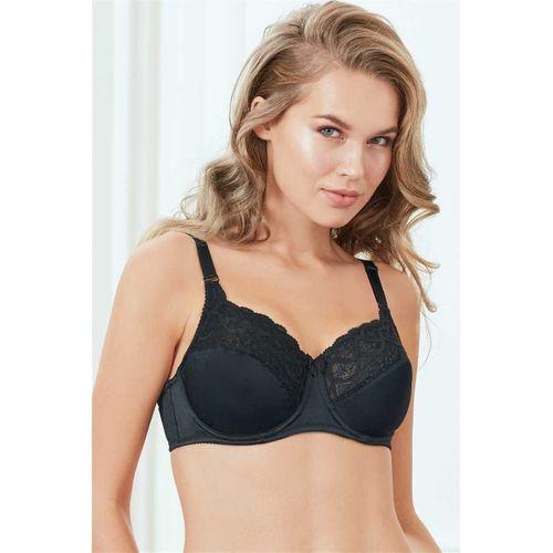 Kadın Balenli Desteksiz Dolgusuz Toparlayıcı Günlük Klasik Dantelli Küçültücü Sütyen