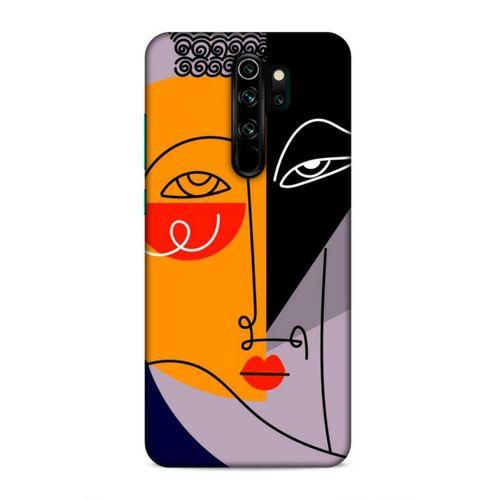 Xiaomi Redmi Note 8 Pro Uyumlu Kılıf Face'X 47 Crystal Flex Kılıf İllustrasyon