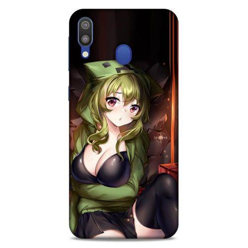 Lopard Samsung Galaxy M20 Uyumlu Kılıf PiXel (34) Slim Armor Kılıf TNT Anime