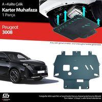 Peugeot 3008 Çelik Karter Muhafaza Koruma 2024 Üzeri