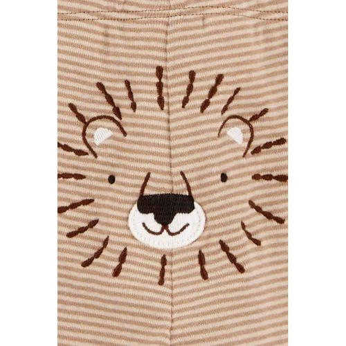 Carter's Erkek Bebek Body Pantolon Set 3'lü Paket 1R035310 Kahverengi