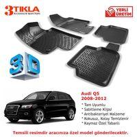 Audi Q5 2008-2012 Premium 3D Havuzlu Paspas Seti
