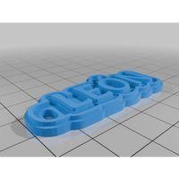 Le N İsimli Anahtarlık (Bu ürün Sadece Plastik parçadır - Almadan Önce Soru Sorabilirsiniz)