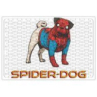 Spider Dog Pug Köpek Puzzle 240 Parça Yapboz