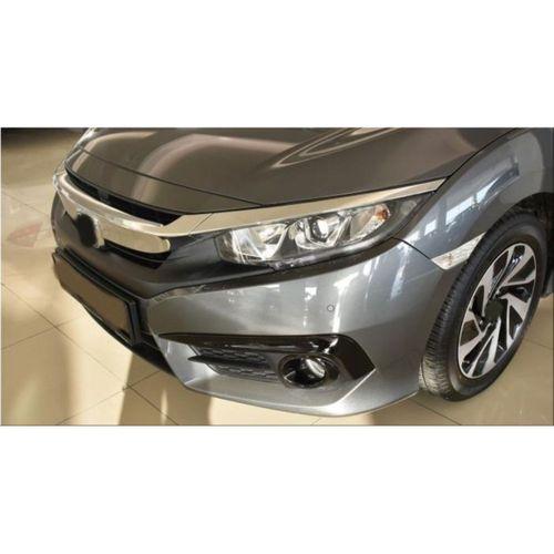 Honda Civic Uyumlu Fc5 2016-2020 Ön Sis Kası-Halka Boyalı