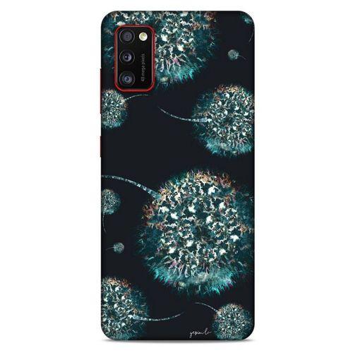 Y.Liva-2021 Özel Seri Siyah Soyut-63 Samsung Galaxy A41 Kılıf Silikon Kapak