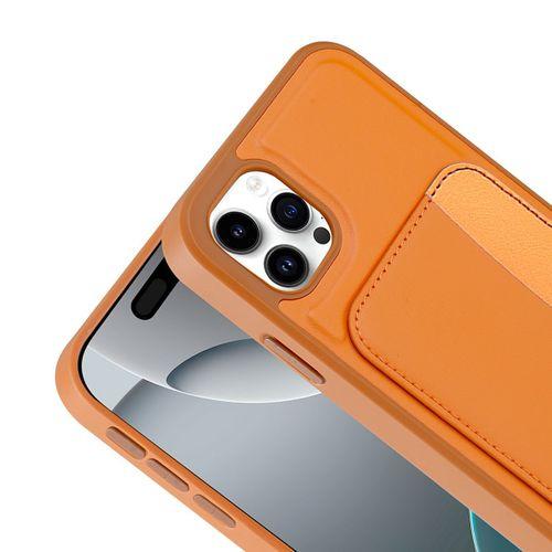 Apple iPhone 11 Kılıf Kartlıklı Zore X-Kart Silikon Kapak