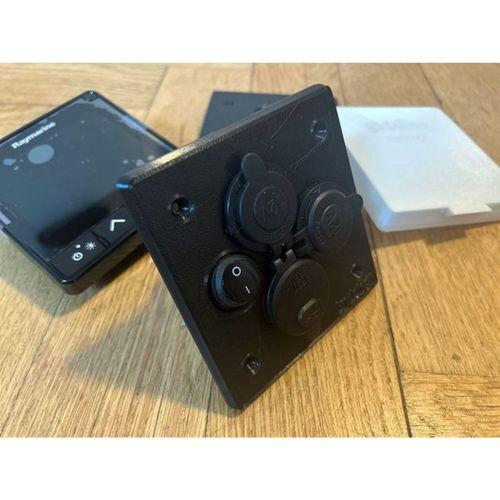 Raymarine ST70 I70 Boyutlu Arayüz Taban ve Güneş Kapağı ile (Bu ürün Sadece Plastik parçadır - Almadan Önce Soru Sorabilirsiniz)