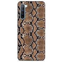Animax Yılan Derisi Oppo Reno 3 Kılıf Desenli Silikon